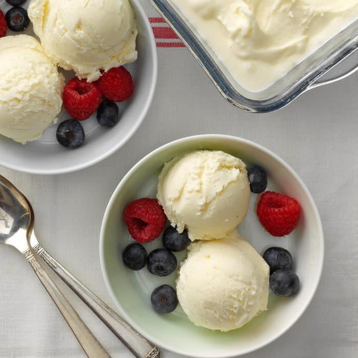 Thomas Jefferson's Vanilla Ice Cream