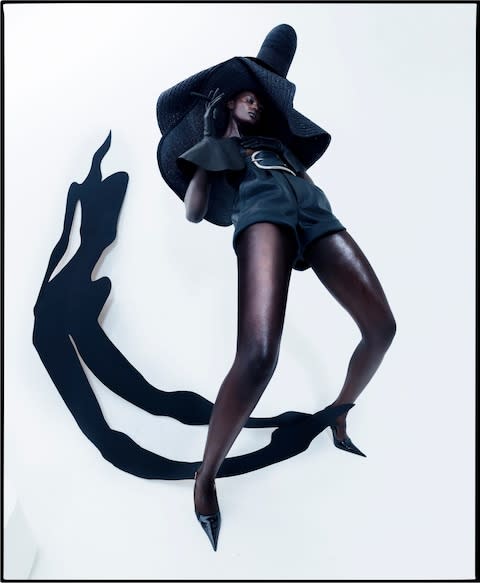 Duckie Thot, Aubrey’s shadow' - Credit: Tim Walker Studio