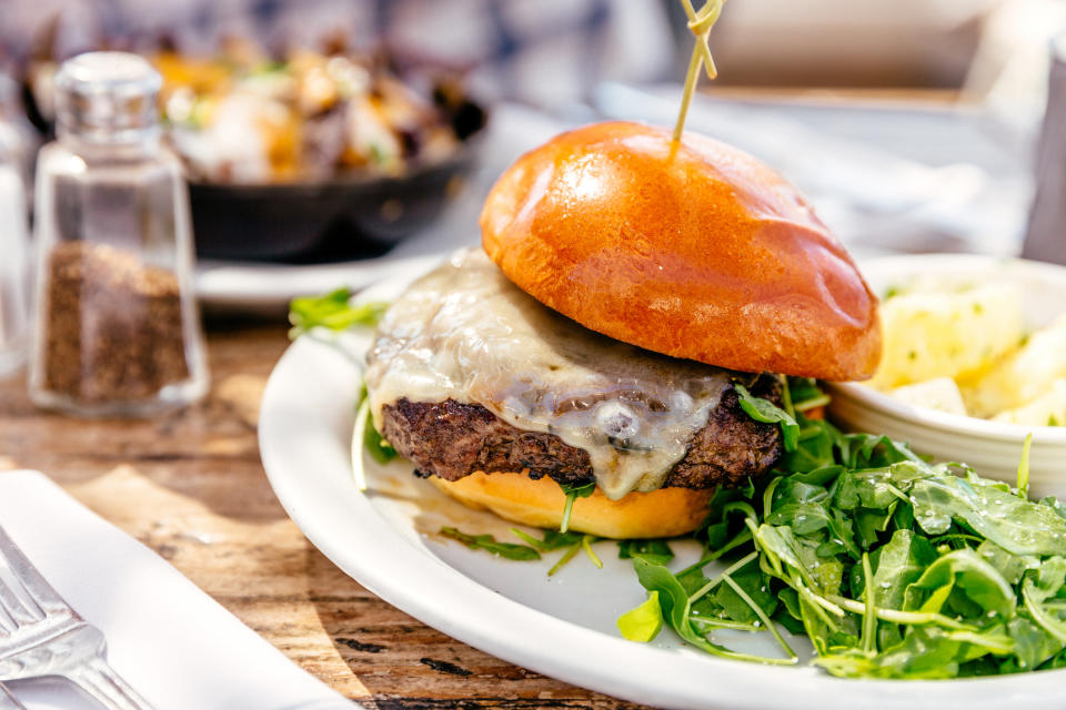 Grilled Tuscan Style Burgers