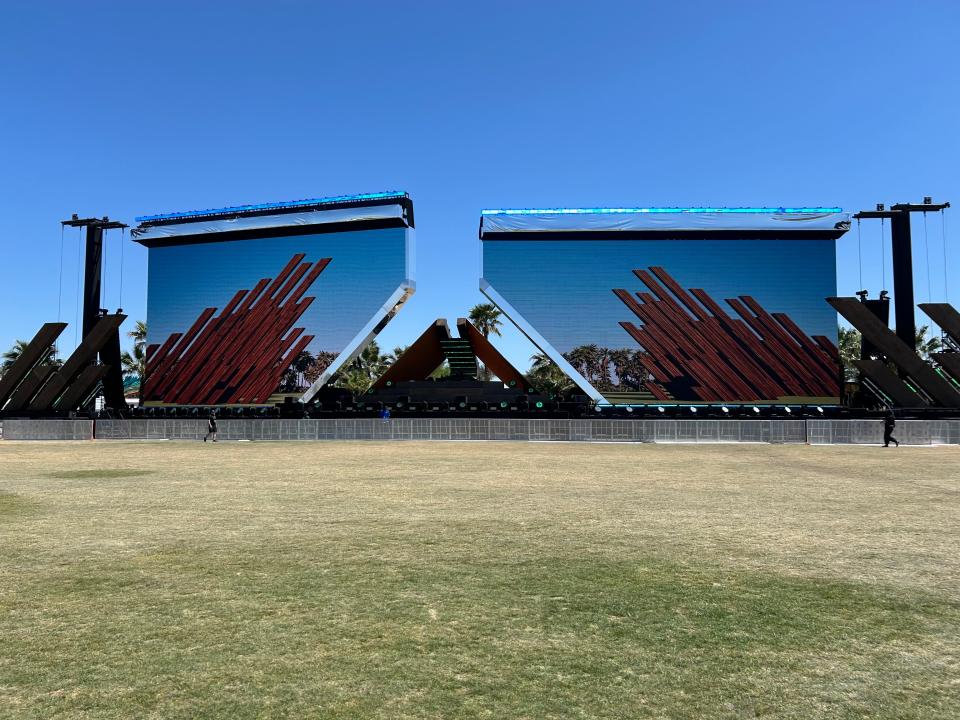 The Quasar Stage, photographed here on Friday, April 12, 2024, at the Empire Polo Club in Indio, Calif., is the newest stage at the Coachella Valley Music and Arts Festival.