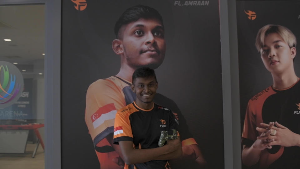 Amraan Gani has won more than $100,000 in prize money in his career as an esports athlete. (PHOTO: Stefanus Ian/Yahoo News Singapore)