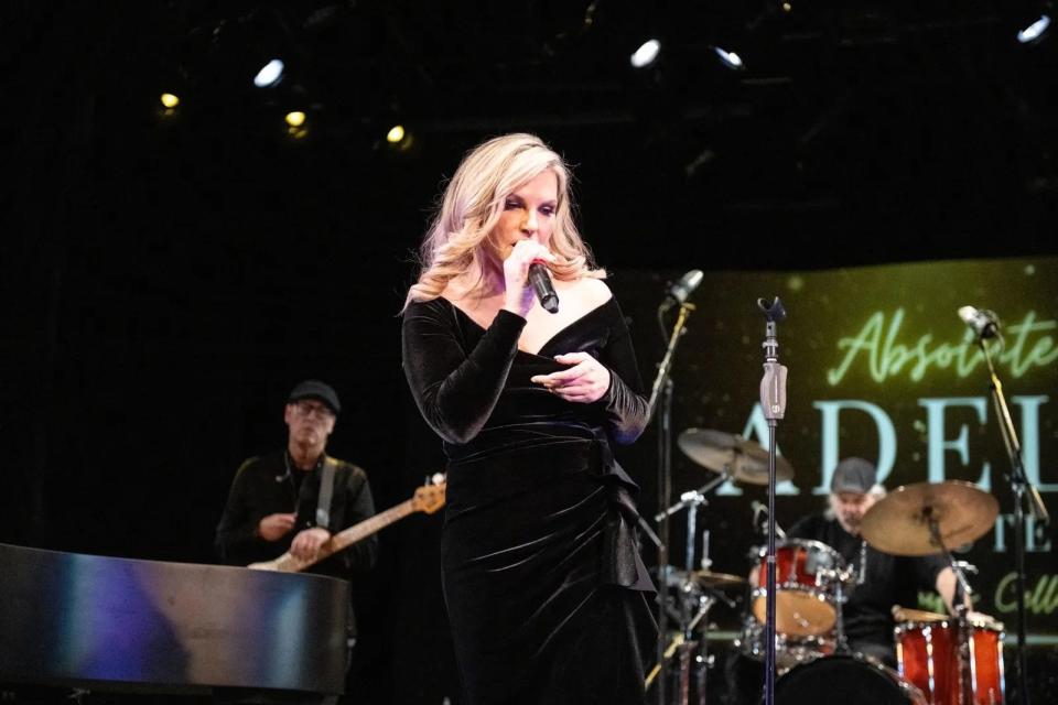 Singer Jennifer Cella, best known for her work as a vocalist with Trans-Siberian Orchestra, will bring her "Absolute Adele" tribute show to the New Hope Winery on Saturday, Nov. 18.