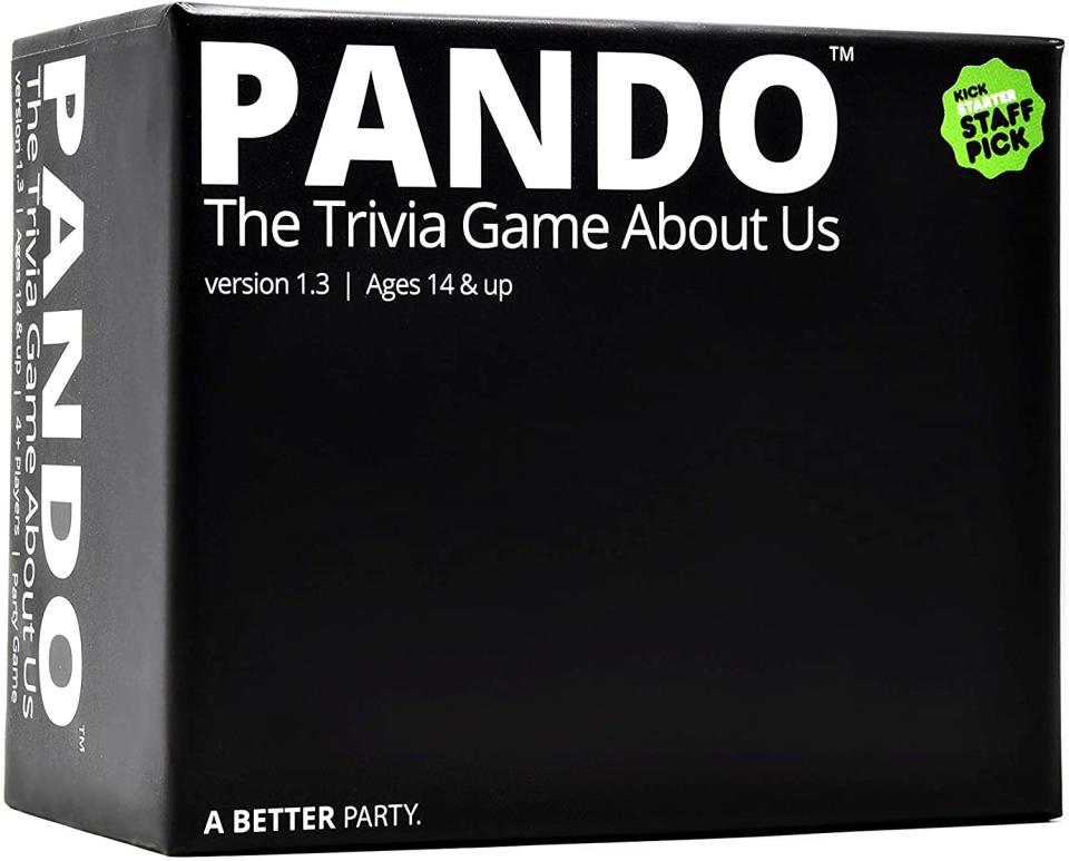 pando trivia game, best 2 player board games