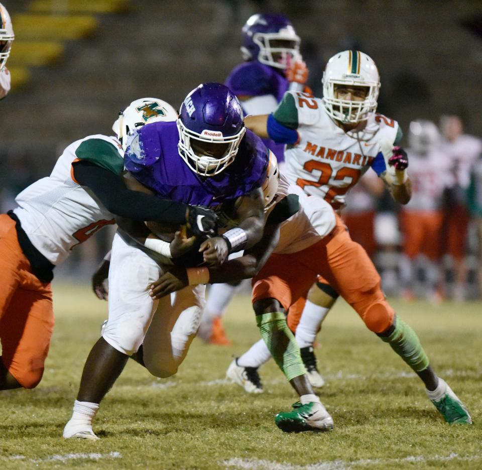 Fletcher's football game against Mandarin is among the high school sporting events postponed by Hurricane Milton.