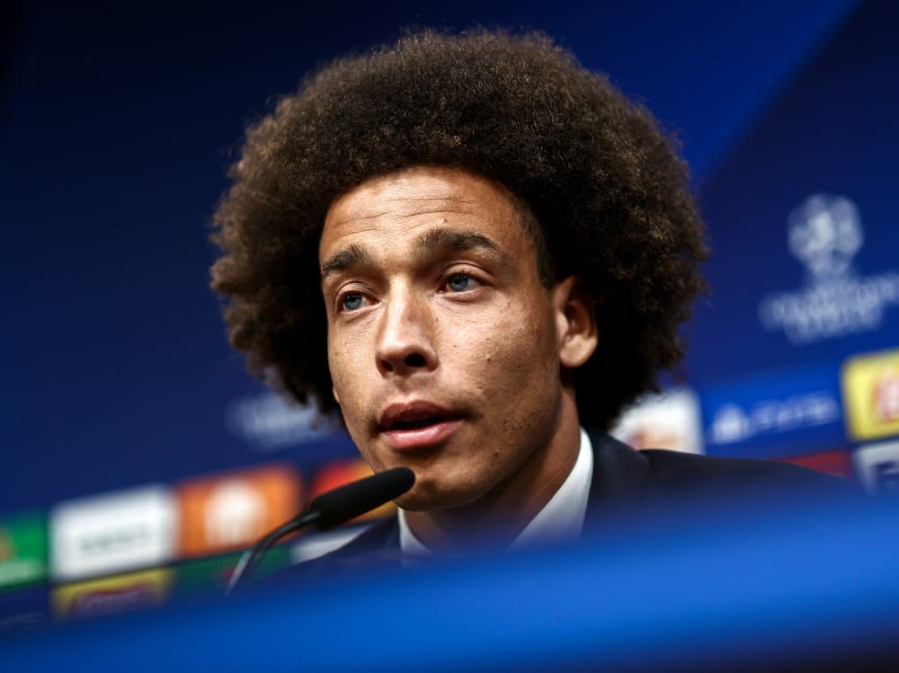 Axel Witsel am Dienstag in Dortmund (LEON KUEGELER)