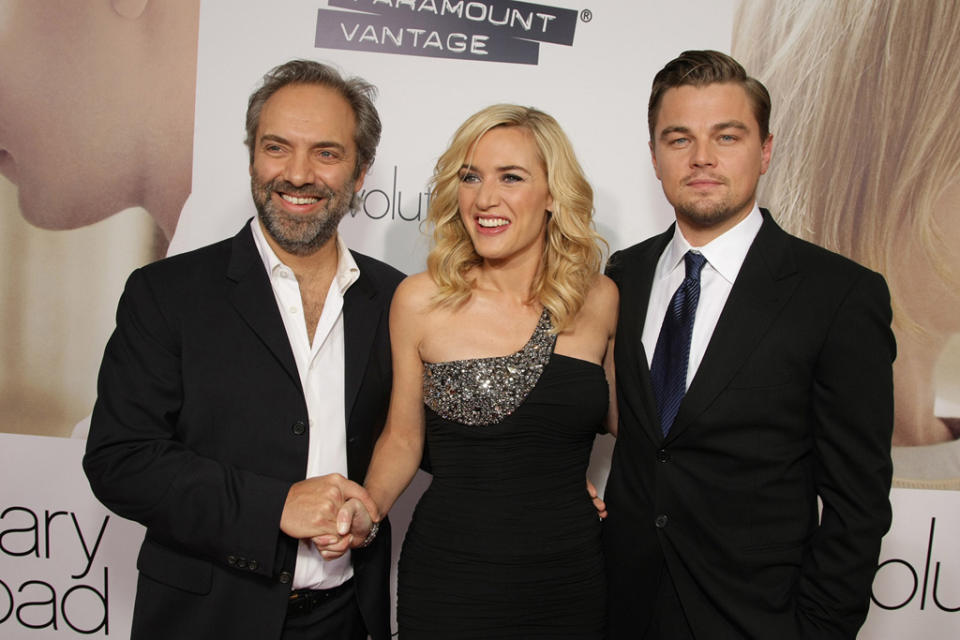 Revolutionary Road LA Premiere 2008 Sam Mendes Kate Winslet Leonardo DiCaprio