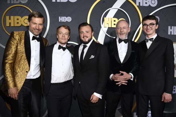 Nikolaj Coster-Waldau, Alfie Allen, John Bradley, Liam Cunningham and Isaac Hempstead Wright