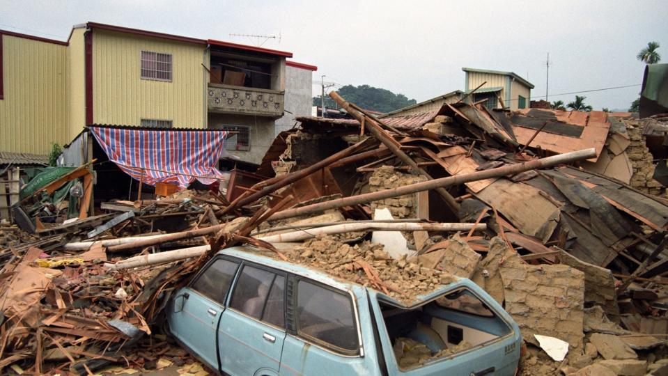 921地震於今日滿23周年。（圖／翻攝自行政院農業委員會水土保持局歷史影像平臺）