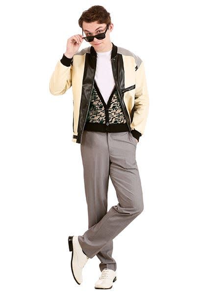 <p><strong>HalloweenCostumes.com</strong></p><p>halloweencostumes.com</p><p><strong>$14.99</strong></p><p>Dust off your pipes and get ready to belt out your best Wayne Newton with Ferris Bueller's snazzy '80s getup. If you have a <a href="https://go.redirectingat.com?id=74968X1596630&url=https%3A%2F%2Fwww.halloweencostumes.com%2Fferris-bueller-s-day-off-sloane-peterson-costume.html&sref=https%3A%2F%2Fwww.goodhousekeeping.com%2Fholidays%2Fhalloween-ideas%2Fg4544%2F80s-costumes-halloween%2F" rel="nofollow noopener" target="_blank" data-ylk="slk:Sloan" class="link ">Sloan</a> or <a href="https://www.amazon.com/Hockey-Jersey-Bueller-Costume-Replica/dp/B07VBQ4Z9M?tag=syn-yahoo-20&ascsubtag=%5Bartid%7C10055.g.4544%5Bsrc%7Cyahoo-us" rel="nofollow noopener" target="_blank" data-ylk="slk:Cameron" class="link ">Cameron</a> on hand, you can even make it a group costume. But Halloween is a Monday this year — don't get any ideas about playing hooky on Tuesday.</p>