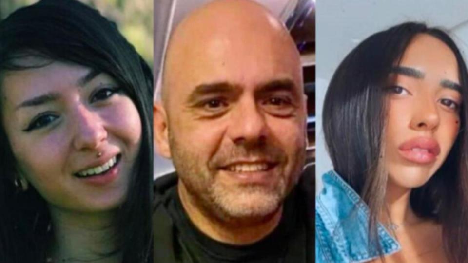 以色列宣布尋獲3人質遺體，由左依序為女刺青師盧克、56歲男子吉勒倫特、28歲女子巴斯基拉。（圖／翻攝自X@Israel）