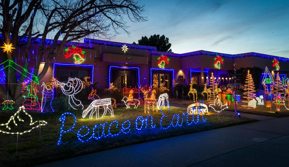 The Eastridge neighborhood is a great place to get into the holiday spirit during December.