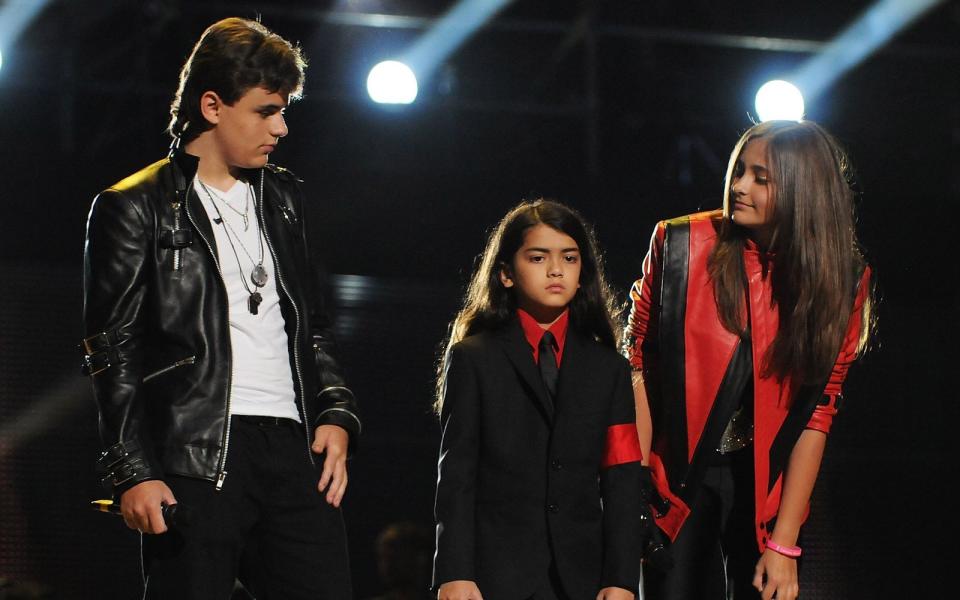 Prince, Blanket und Paris Jackson