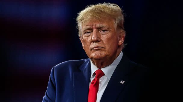 PHOTO: Former President Donald Trump speaks at the Conservative Political Action Conference 2022 in Orlando, Fla., Feb. 26, 2022.  (Chandan Khanna/AFP via Getty Images, FILE)