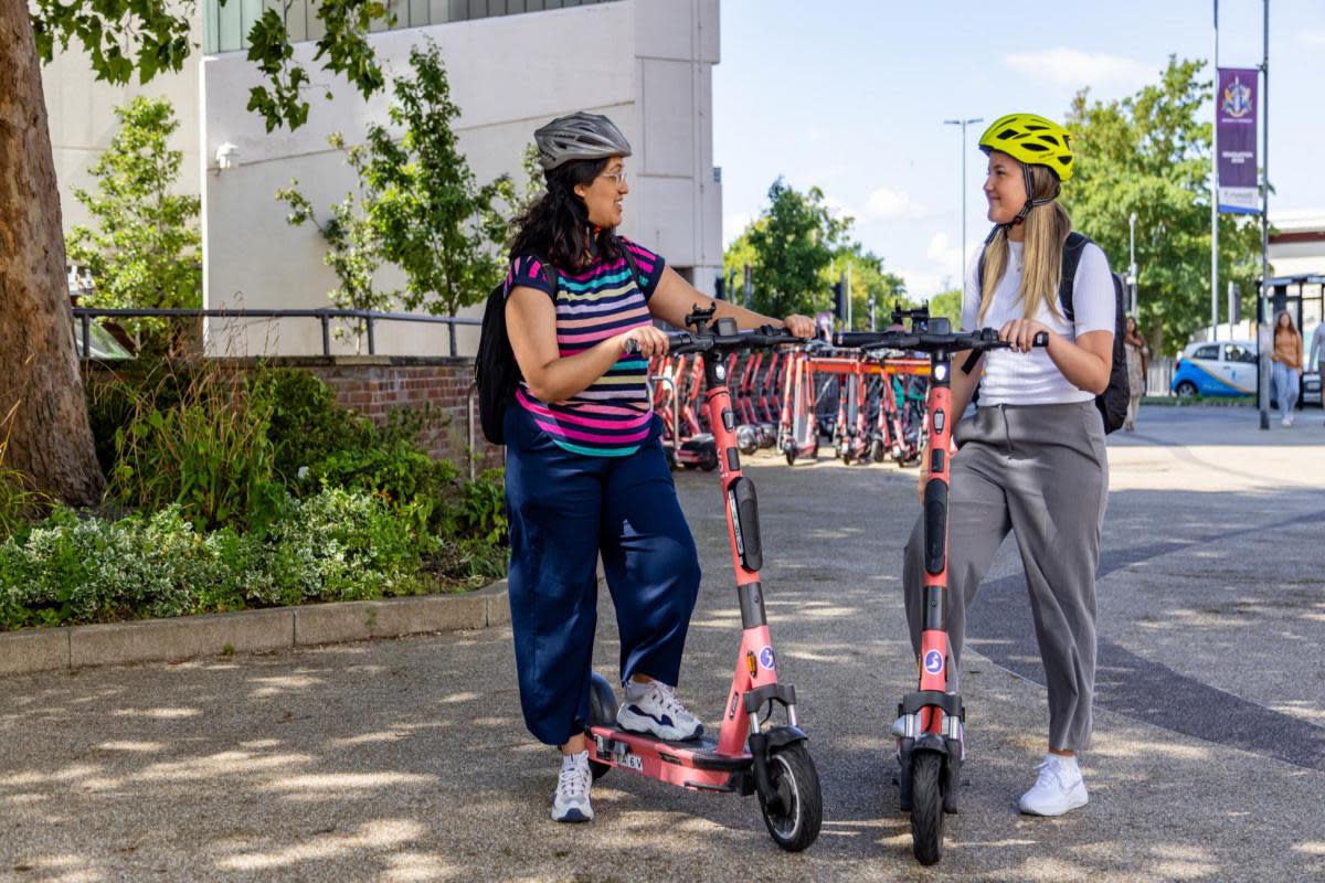 Voi scooters are replacing Beryl ones. <i>(Image: Solent Transport)</i>