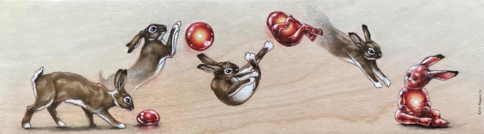 "The Year of the Rabbit" art show is 6 to 10 p.m. Friday at The Hub Art Factory in downtown Canton.