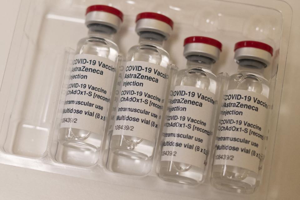 AstraZeneca vaccine for COVID-19.