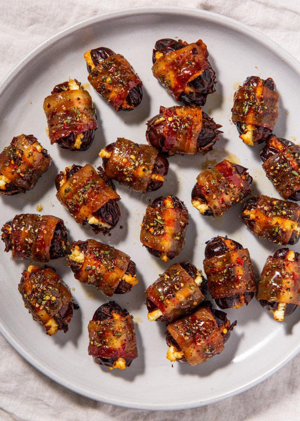 Bacon-Wrapped Dates