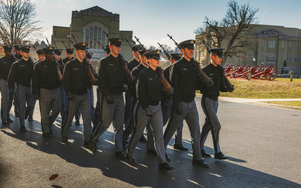 Former alumni of the Virginia Military Institute have noted that the share of cadets of colour nearly doubled from 1992 to 2020 - Justin Ide/Getty Images