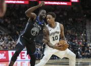 NBA: Golden State Warriors at San Antonio Spurs