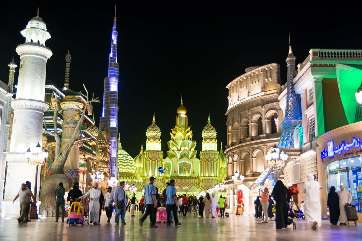 The Global Village is a theme park with entertainment for all ages (Getty Images)