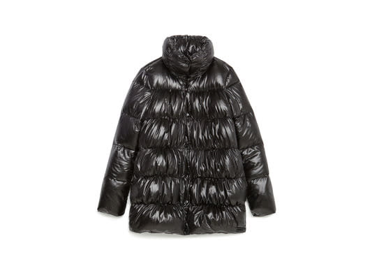 This could be the love coat of Comme des Garcons and Norma Kamali!