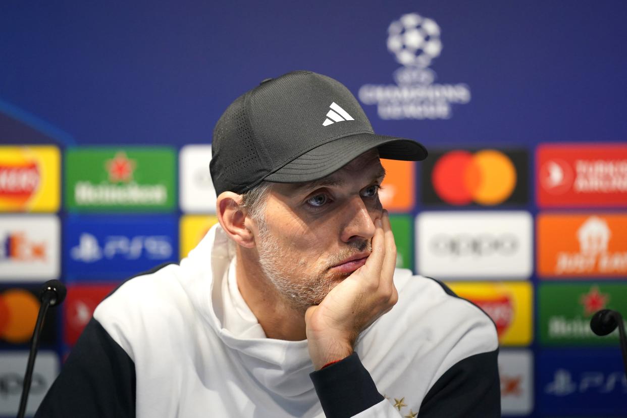 Bayern Munich head coach Thomas Tuchel (Mike Egerton/PA) (PA Wire)