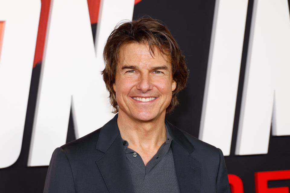 Tom Cruise smiling