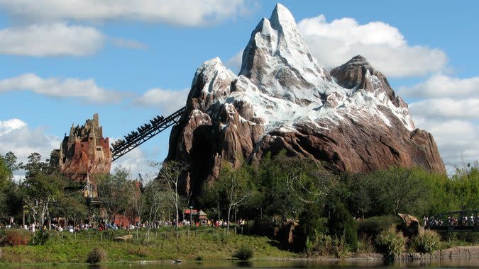 Expedition Everest — Legend of the Forbidden Mountain is a steel roller coaster built by Vekoma at Disney's Animal Kingdom theme park at the Walt Disney World theme park
