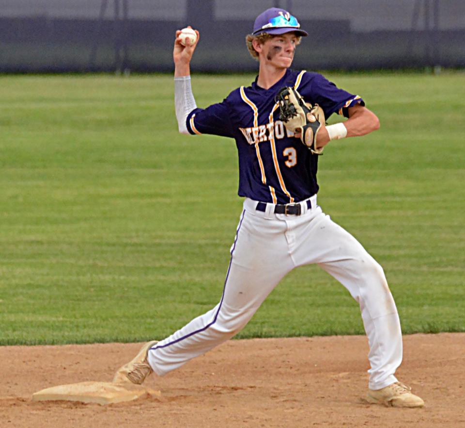 Dylon Rawdon is one off nine players off Watertown Post 17's Junior Legion team that have moved up to play for Post 17's American Legion baseball team this summer. The Junior Legion squad went 36-14 last summer.