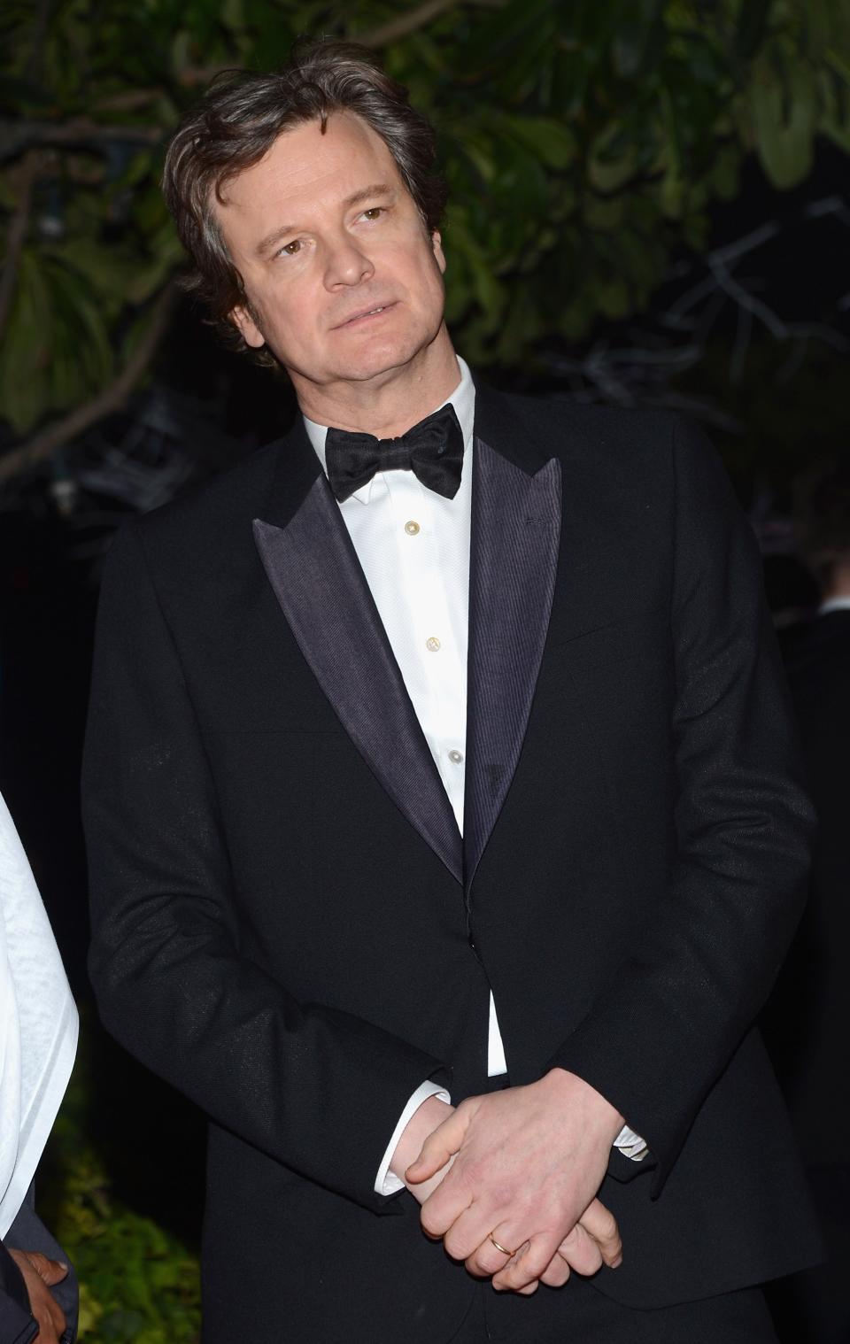 DUBAI, UNITED ARAB EMIRATES - DECEMBER 14: Actor Colin Firth attends the 2012 Dubai International Film Festival, Dubai Cares and Oxfam "One Night to Change Lives" Charity Gala at the Armani Hotel on December 14, 2012 in Dubai, United Arab Emirates. (Photo by Andrew H. Walker/Getty Images for DIFF)