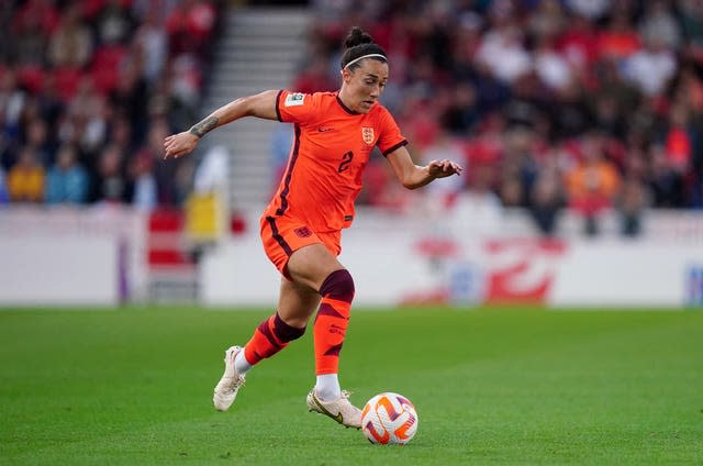 Lucy Bronze. who has been made an MBE, is one of the Lionesses' key players 