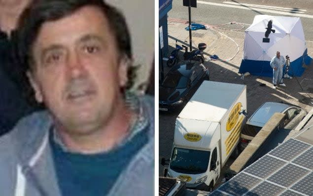 Darren Osborne is alleged to have used a van to mow down a group of worshippers as they left a mosque in Finsbury Park - SWNS/Geoff Pugh for The Telegraph