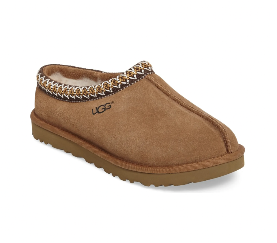 <p><a href="https://go.redirectingat.com?id=74968X1596630&url=https%3A%2F%2Fwww.nordstrom.com%2Fs%2Fugg-tasman-slipper-men%2F2792087&sref=https%3A%2F%2Fwww.esquire.com%2Fstyle%2Fadvice%2Fg3162%2Fslippers-for-men%2F" rel="nofollow noopener" target="_blank" data-ylk="slk:Shop Now;elm:context_link;itc:0;sec:content-canvas" class="link ">Shop Now</a></p><p>Tasman Slippers</p><p>nordstrom.com</p><p>$110.00</p>