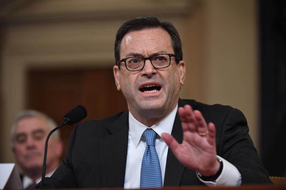 Barry Berke speaks during his opening statement in front of the House Judiciary Committee about to hear evidence presented by Democratic and Republican lawyers on Capitol Hill in Washington D.C. before considering proposed articles of impeachment against President Donald Trump.