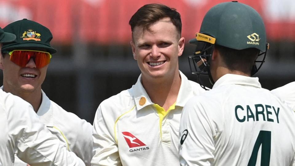 Matt Kuhnemann claimed an impressive nine wickets at 31.11 in his three Test matches last year but could not get a Sheffield Shield game for Queensland over summer. Picture: Sajjad Hussain / AFP