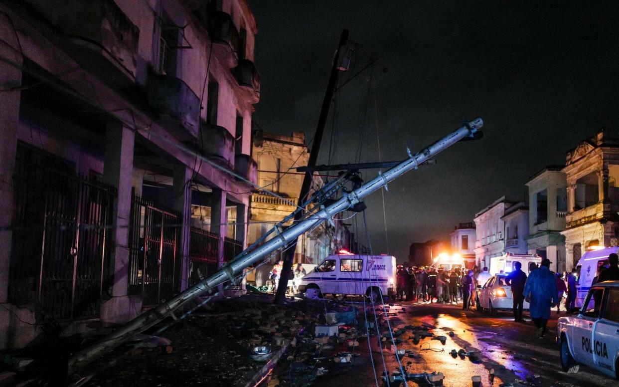 172 people were also injured in the tornado that hit the Cuban capital late on Sunday - AFP