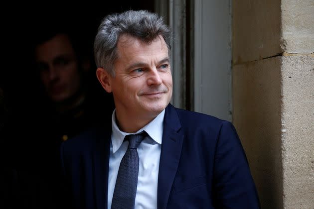 Fabien Roussel lors d'une réunion à Matignon en décembre 2018.  (Photo: Stephane Mahe via Reuters)