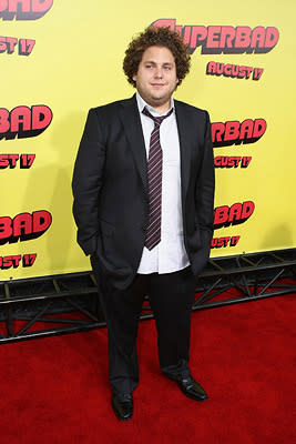 Jonah Hill at the Los Angeles premiere of Columbia Pictures' Superbad