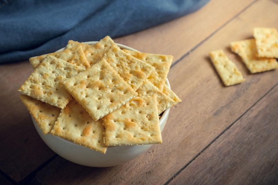 6) Saltine Crackers