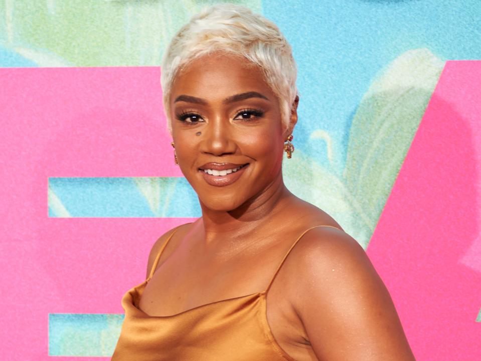 Tiffany Haddish attends the premiere of Universal Pictures' "Easter Sunday" at TCL Chinese Theatre on August 02, 2022.