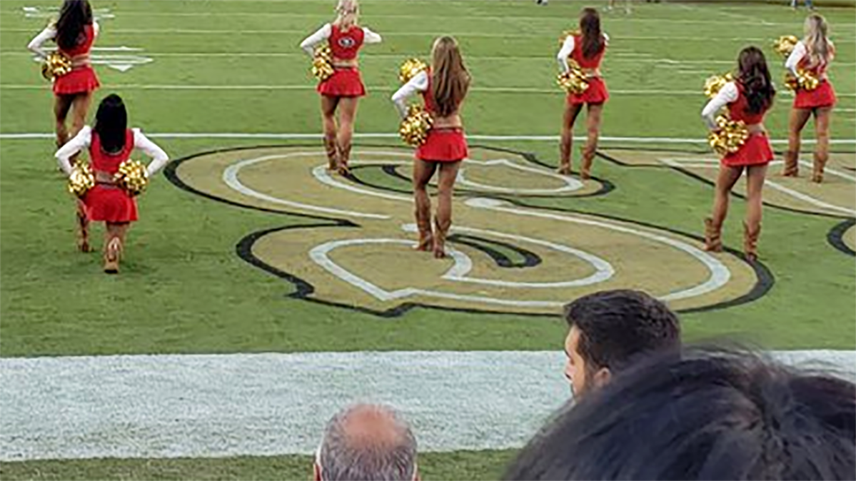 49Ers T Shirt Game Day Shirt San Francisco 49Ers Cheerleaders San