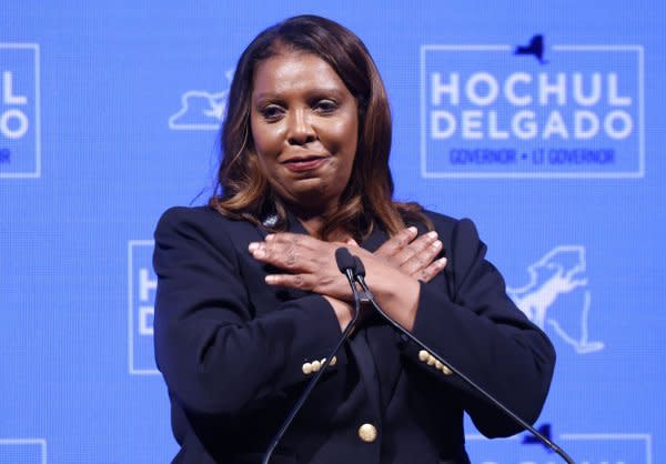 New York Attorney General Letitia James began investigating the Trump Organization in March 2019. File Photo by John Angelillo/UPI