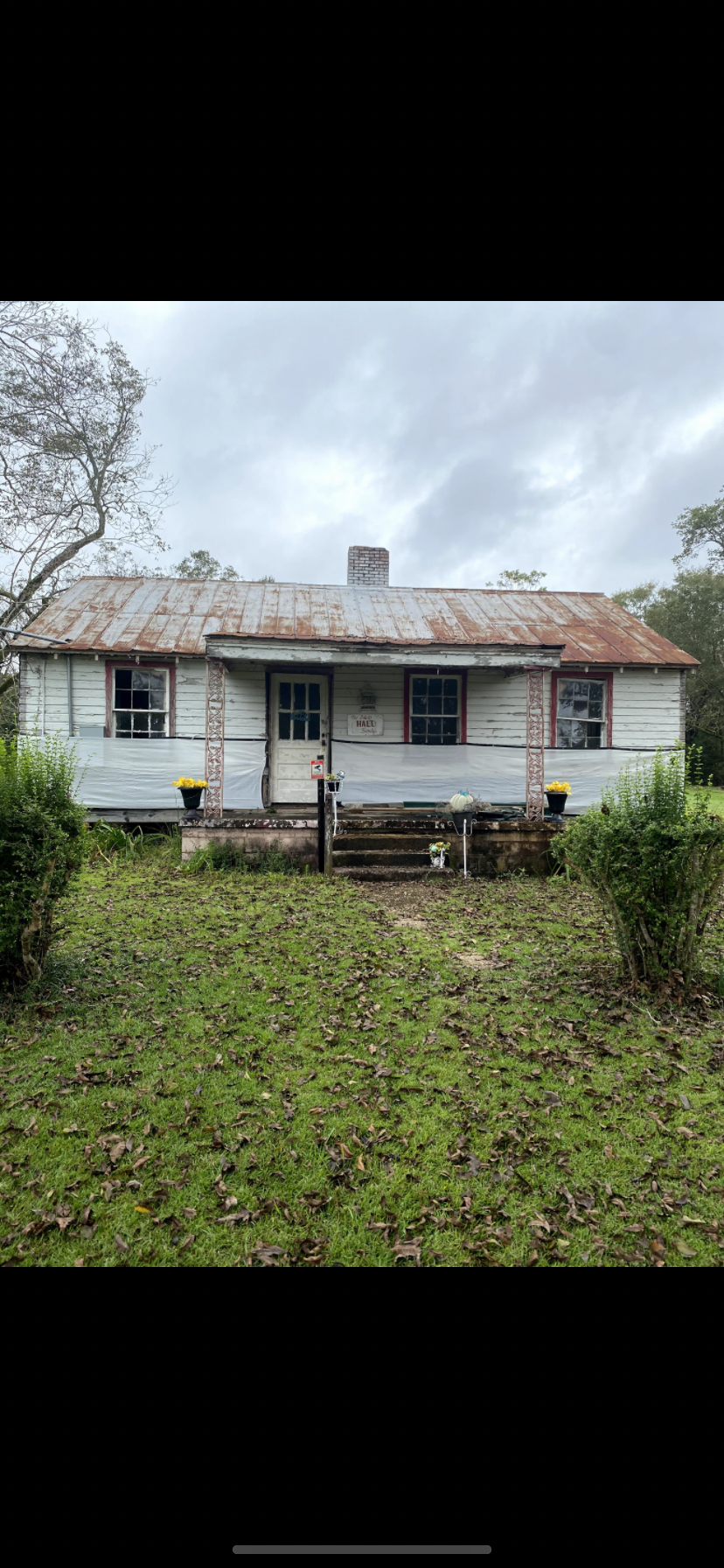 An image of the David Hall Home, located along the Selma to Montgomery National Historic Trail in Alabama.