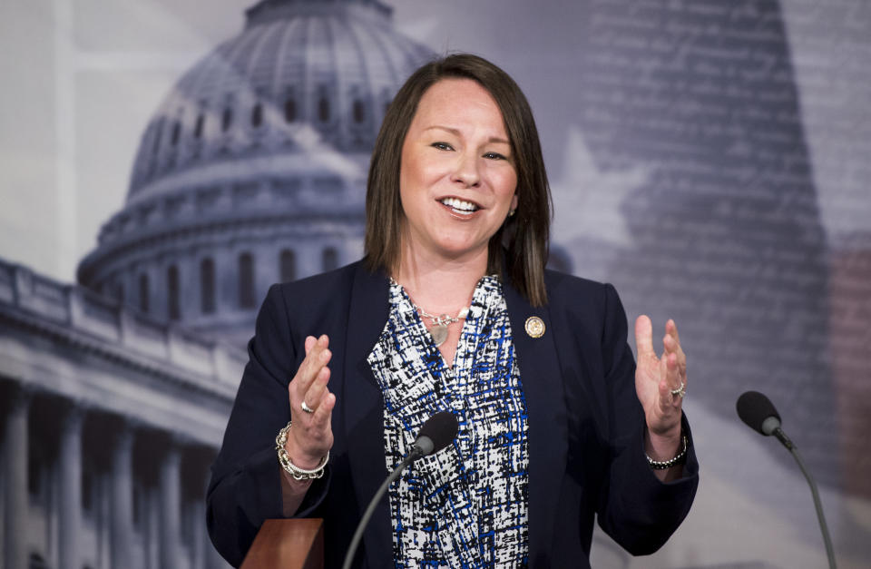 Alabama Rep. Martha Roby broke with then-GOP presidential nominee Donald Trump after the release late in the 2016 campaign of the Access Hollywood tape in which Trump bragged about sexually assaulting women. (Photo: Bill Clark via Getty Images)