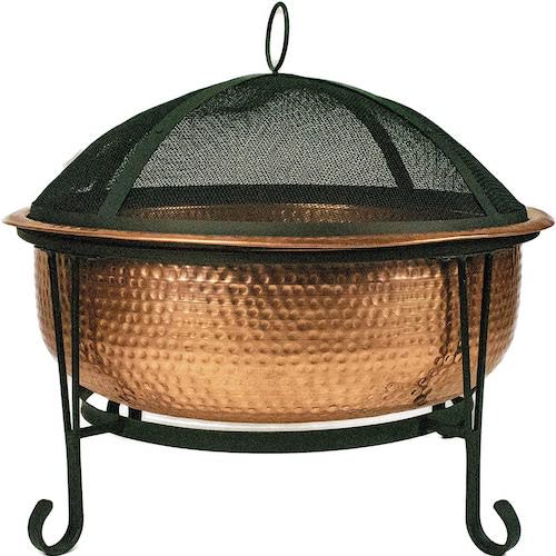 Global Outdoors Genuine Copper Fire Pit