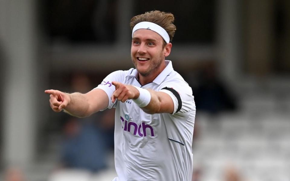 Stuart Broad celebrates a wicket - Getty Images/Gareth Copley