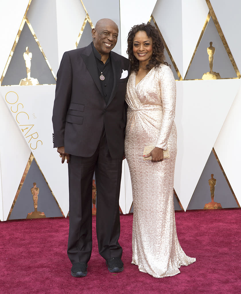 Louis Gossett Jr attends the 88th Annual Academy Awards at the Dolby Theatre on February 28, 2016, in Hollywood, California.