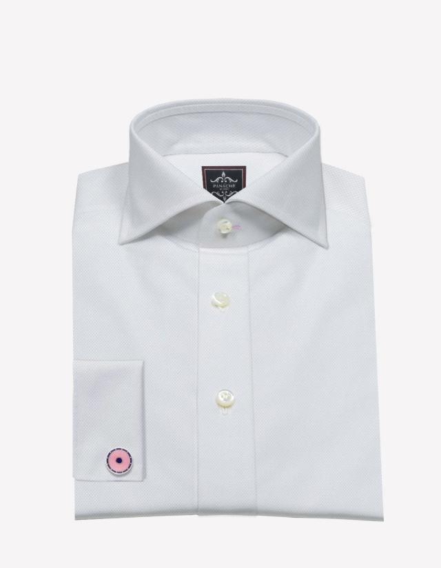 Luxury White Tailor Made Shirt Panache Bespoke Custom Made Shirts 2