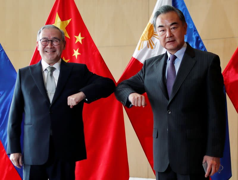 China's Foreign Minister Wang Yi visits Philippines