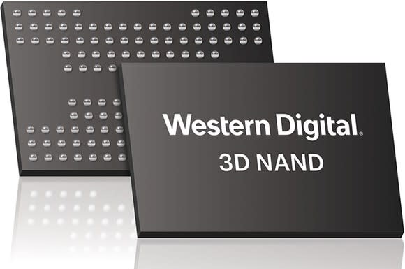 Western Digital 3D NAND memory chips.